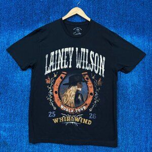 Lainey Wilson Whirlwind 2025 World Tour Dates Country Tee L